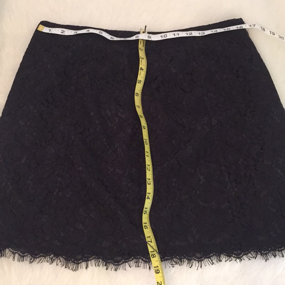 Women’s Cece by Cynthia Steffe black lace skirt